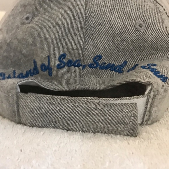 Rima for Antigua on Adjustable Grey Travel Beach  Baseball Cap - Picture 10 of 13
